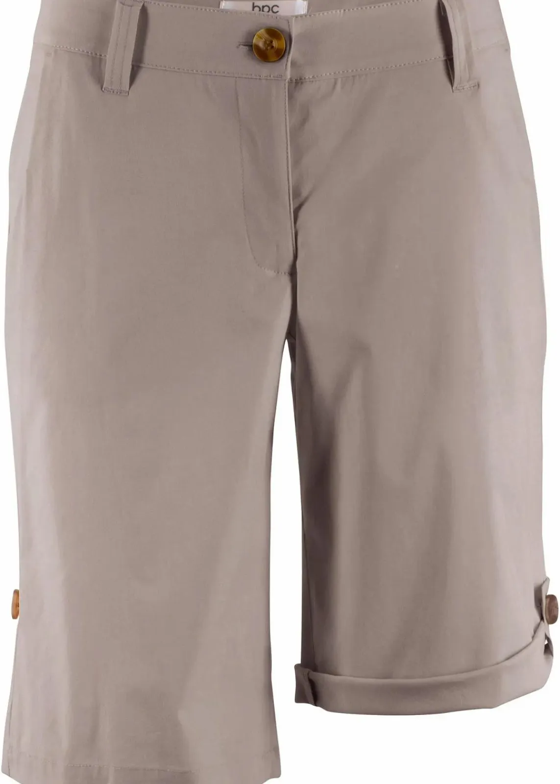 bonprix Hosen|Shorts^Stretch-Bermuda taupe