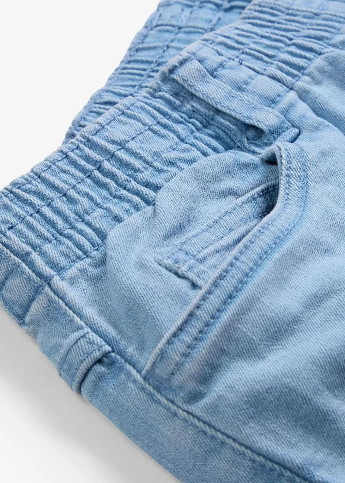 bonprix Bekleidung·Outdoorbekleidung|Shorts^Stretch-Bermuda (2er Pack) schwarz + blue bleached