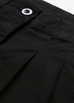 bonprix Kurzgrößen|Hosen^Stretch-Chinohose schwarz