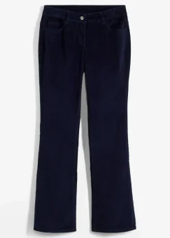 bonprix Bekleidung·Kleider|Hosen^Stretch-Cordhose, Bootcut dunkelblau