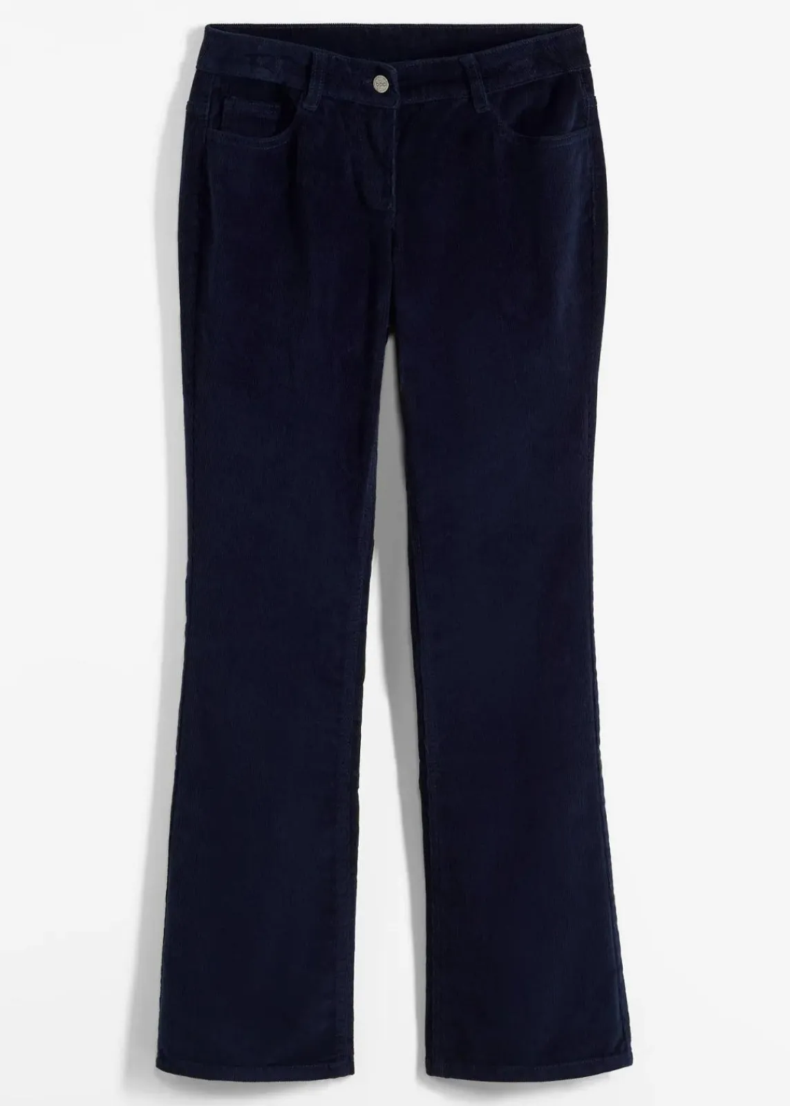 bonprix Bekleidung·Kleider|Hosen^Stretch-Cordhose, Bootcut dunkelblau