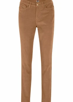 bonprix Bekleidung·Kleider|Hosen^Stretch-Cordhose, Skinny cognac braun