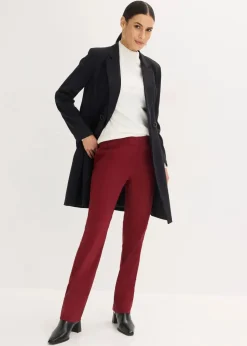 bonprix Kurzgrößen|Bekleidung·Kleider^Stretch-Hose rubinrot