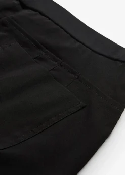 bonprix Hosen|Kurzgrößen^Stretch-Hose schwarz