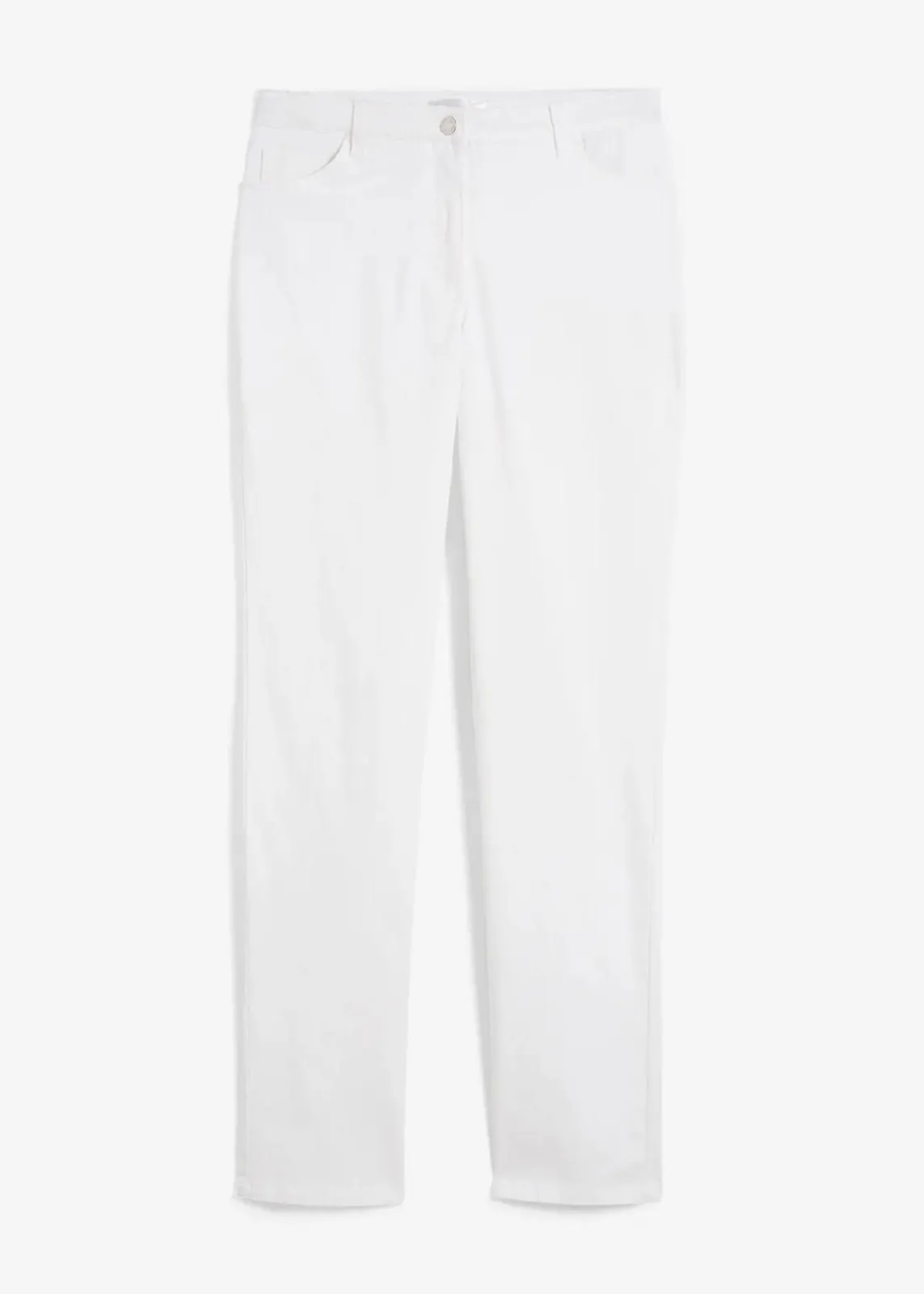 bonprix Hosen|Kurzgrößen^Stretchhose weiß