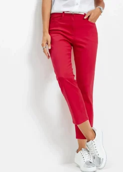 bonprix Hosen|Bekleidung·Kleider^7/8-Stretchhose granatrot