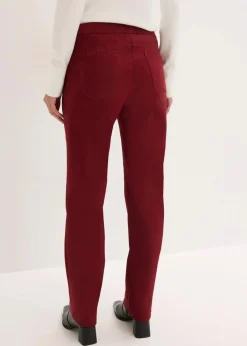 bonprix Hosen|Kurzgrößen^Stretch-Hose rubinrot