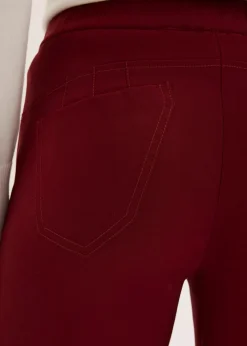 bonprix Hosen|Kurzgrößen^Stretch-Hose rubinrot
