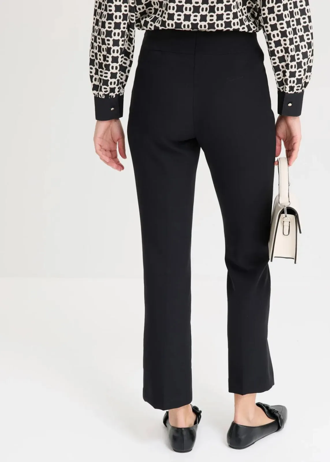 bonprix Hosen|Bekleidung·Kleider^Stretch-Hose schwarz