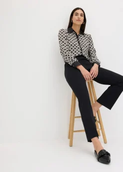 bonprix Hosen|Bekleidung·Kleider^Stretch-Hose schwarz