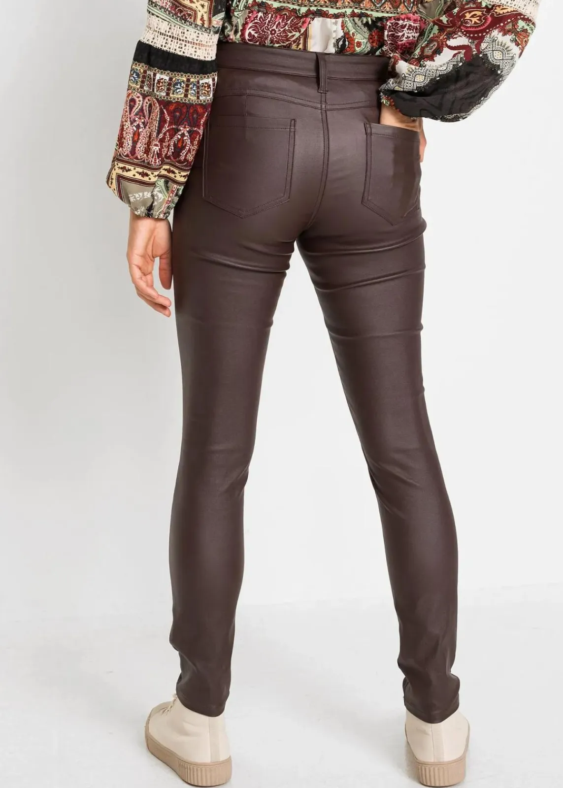 bonprix Bekleidung·Kleider|Hosen^Stretch-Hose aus Viskose-Mix braun