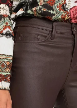 bonprix Bekleidung·Kleider|Hosen^Stretch-Hose aus Viskose-Mix braun