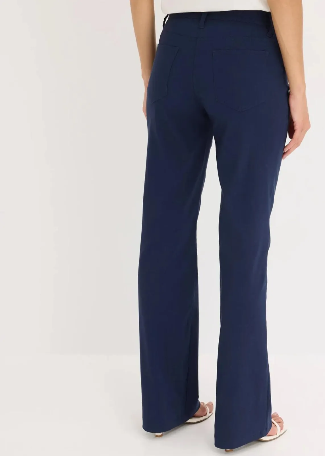 bonprix Hosen|Bekleidung·Kleider^Stretch-Hose, Bootcut dunkelblau