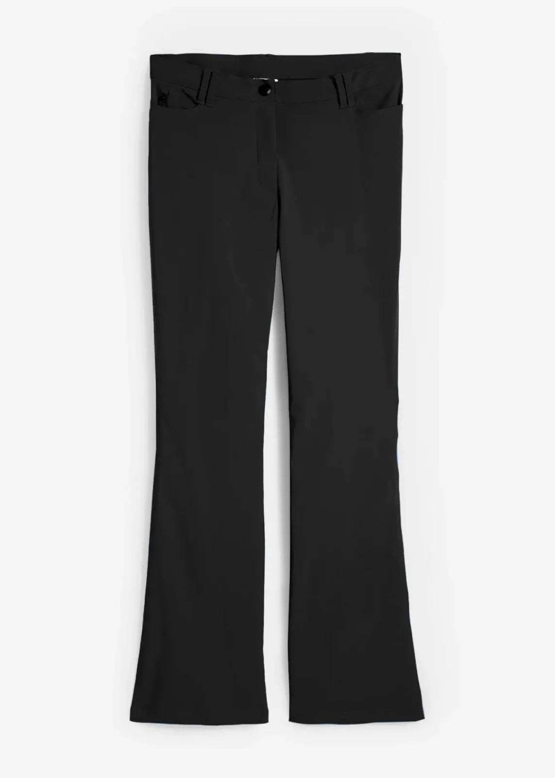 bonprix Bekleidung·Kleider^Stretch-Hose mit Viskose schwarz