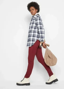 bonprix Bekleidung·Kleider|Hosen^Stretch-Hose, Slim Fit ahornrot