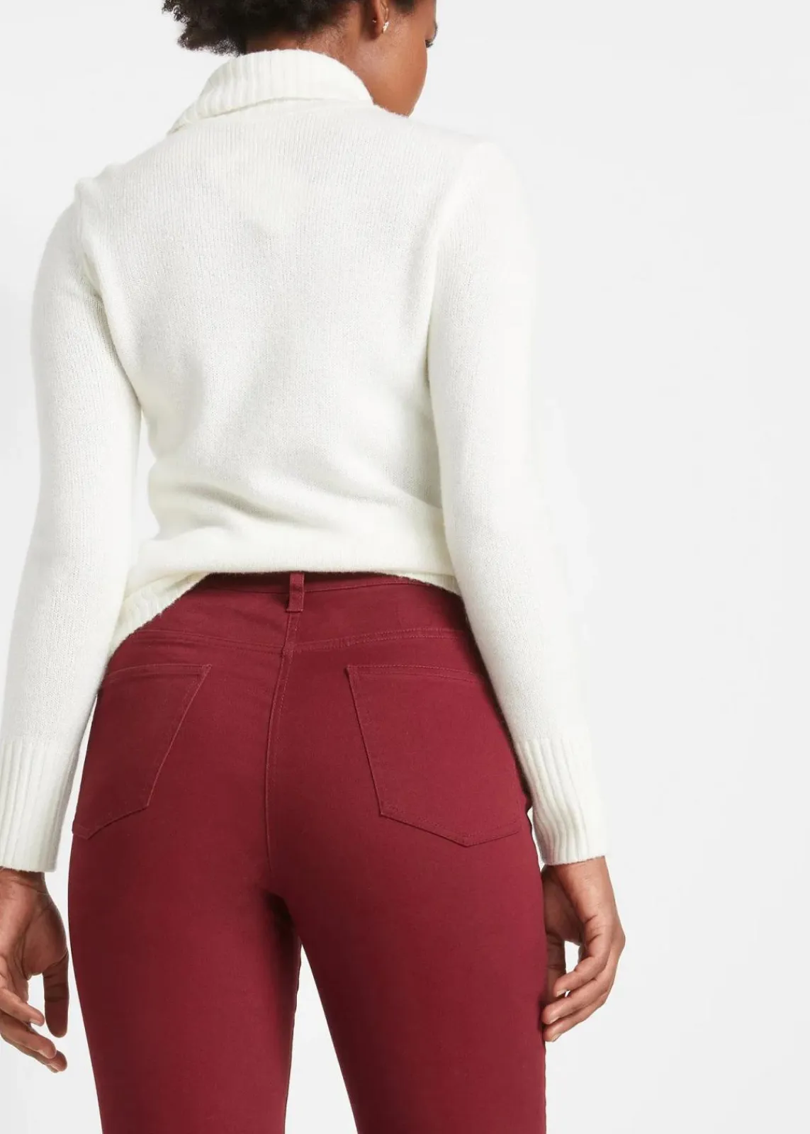 bonprix Bekleidung·Kleider|Hosen^Stretch-Hose, Slim Fit ahornrot