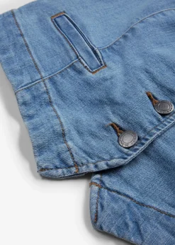 bonprix Jacken & Mäntel|Bekleidung·Hosen^Stretch-Jeansweste hellblau denim