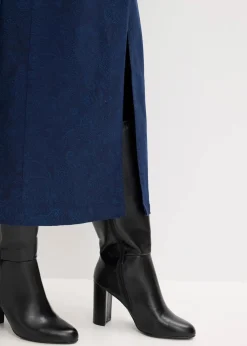 bonprix Röcke|Bekleidung·Sportbekleidung^Stretchrock aus Baumwolle dunkelblau/hellindigo paisley