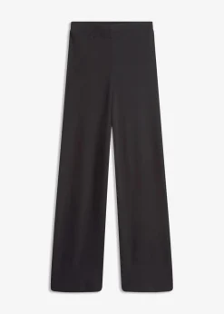 bonprix Nachhaltigere Materialien|Hosen^Strickhose aus softem Viskose-Mix schwarz