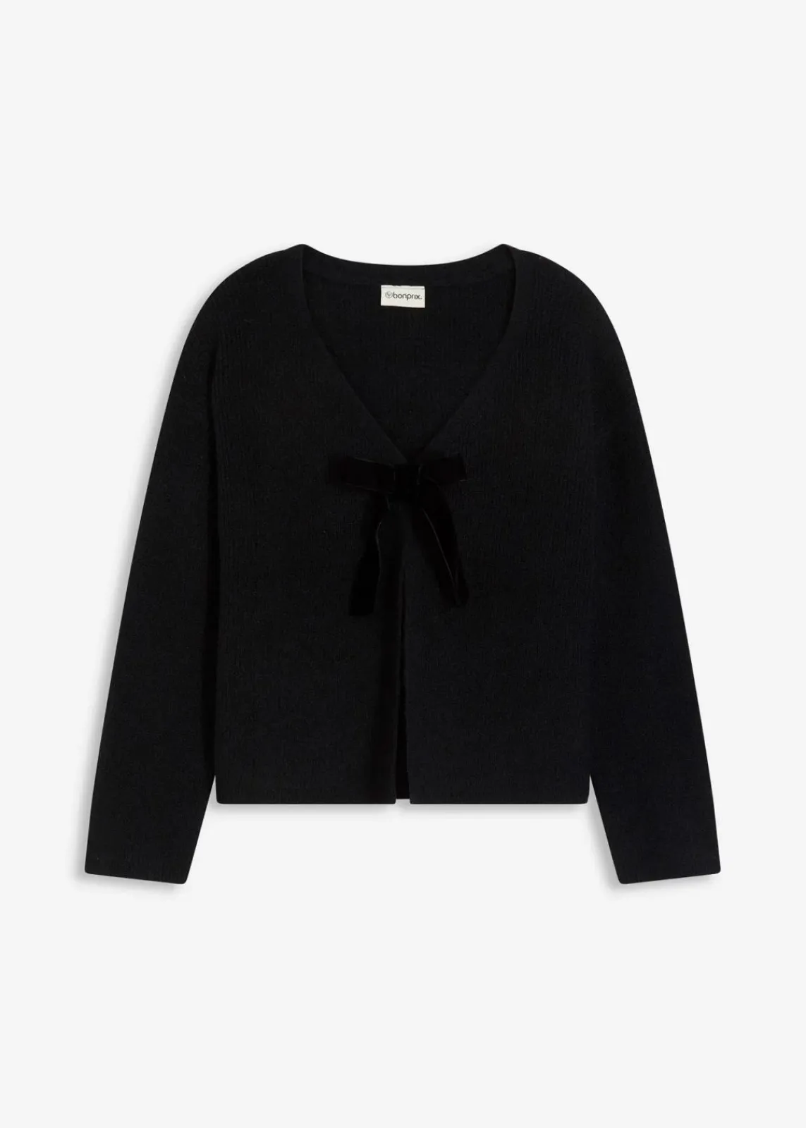 bonprix Pullover & Strickjacken|Strickmode^Strickjacke schwarz