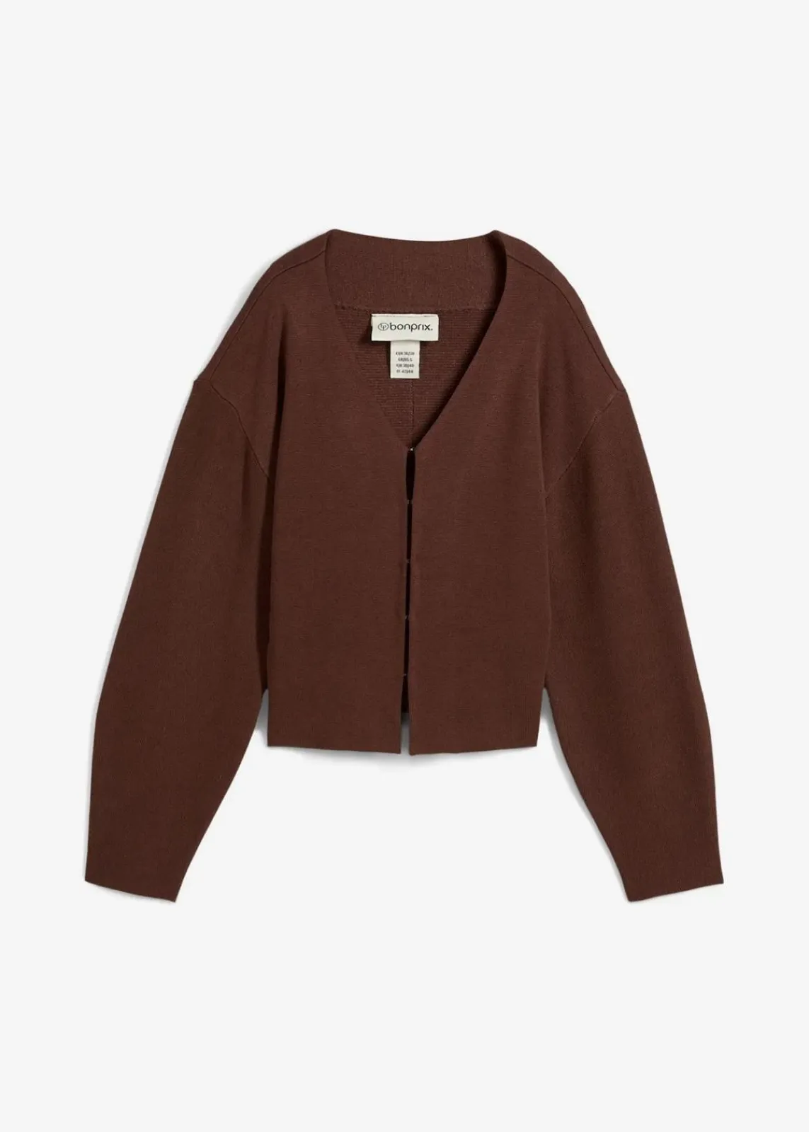 bonprix Pullover & Strickjacken|Strickmode^Strickjacke aus Viskose-Mix braun