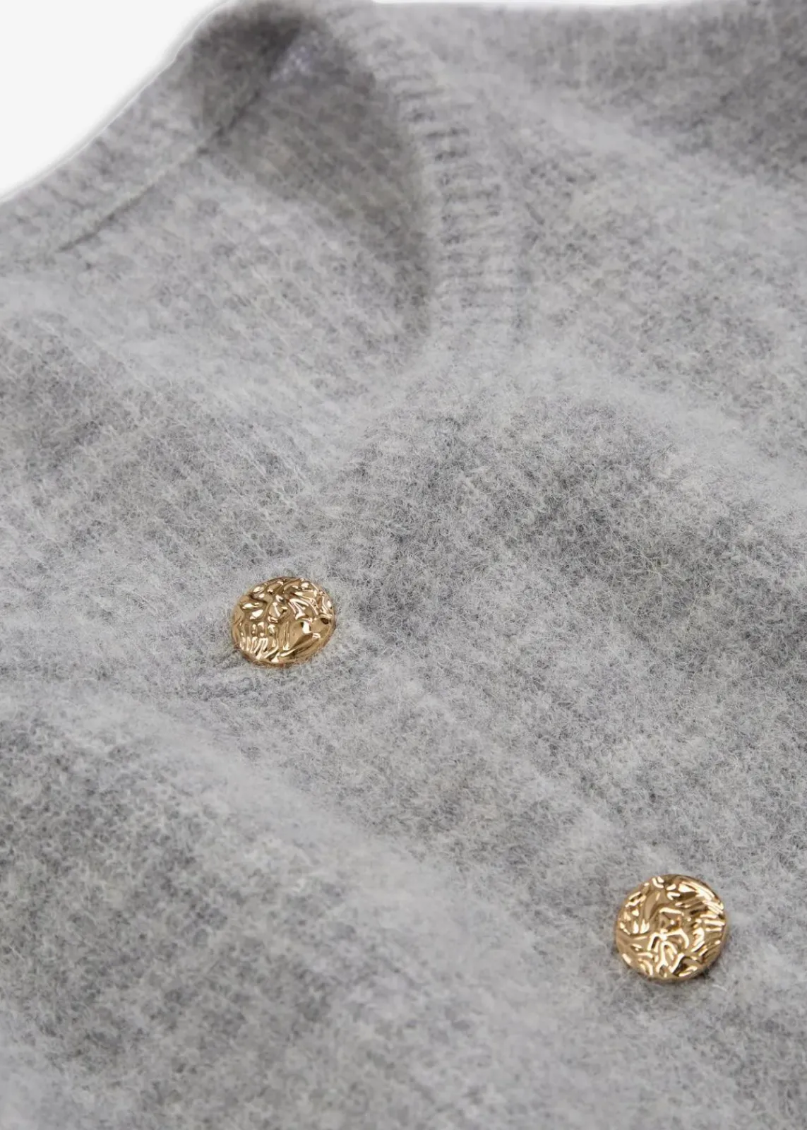 bonprix Bekleidung·Umstandsmode|Premium^Strickjacke aus wärmendem Alpaka-Mix hellgrau meliert