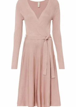 bonprix Kleider|Strickmode^Strickkleid rosa