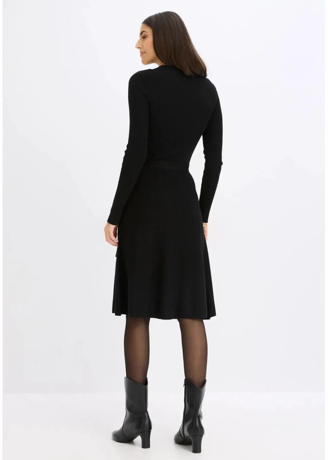 bonprix Bekleidung·Umstandsmode|Bekleidung·Pullover & Strickjacken^Strickkleid schwarz