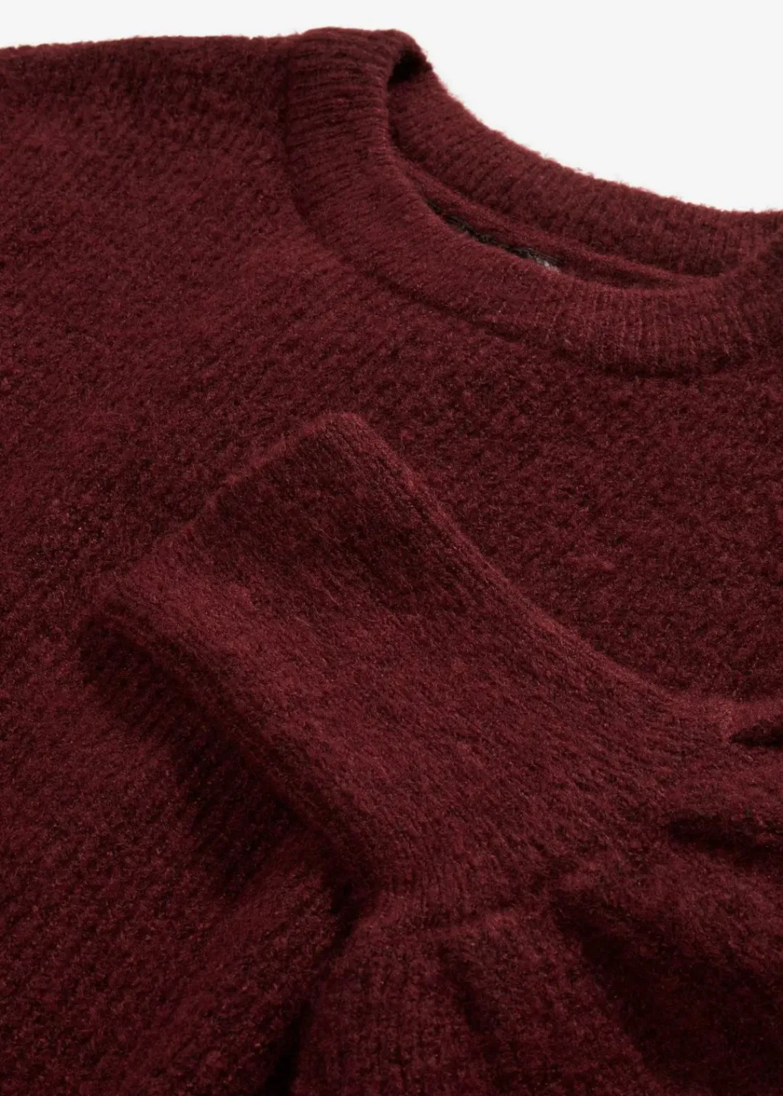 bonprix Kleider|Strickmode^Strickkleid ahornrot meliert