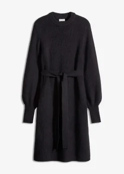 bonprix Bekleidung·Umstandsmode|Bekleidung·Pullover & Strickjacken^Strickkleid schwarz