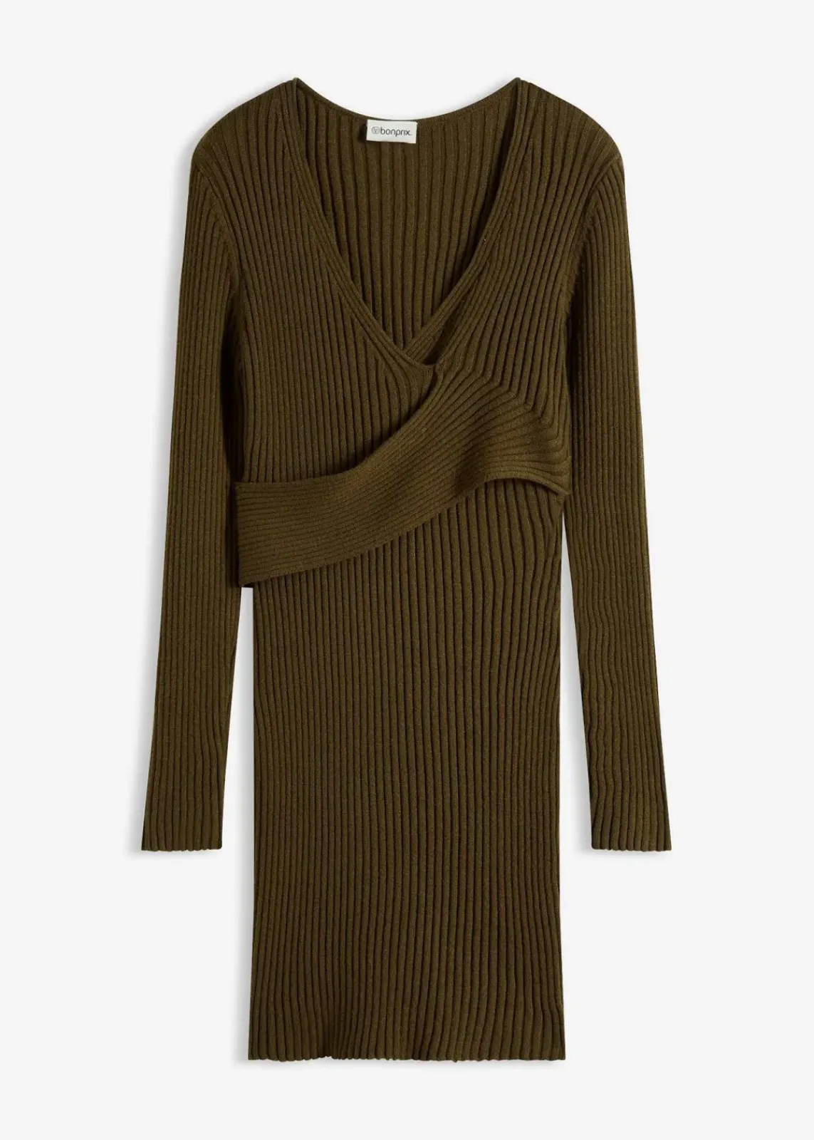 bonprix Bekleidung·Umstandsmode|Bekleidung·Pullover & Strickjacken^Strickkleid aus Viskose-Mix erdoliv