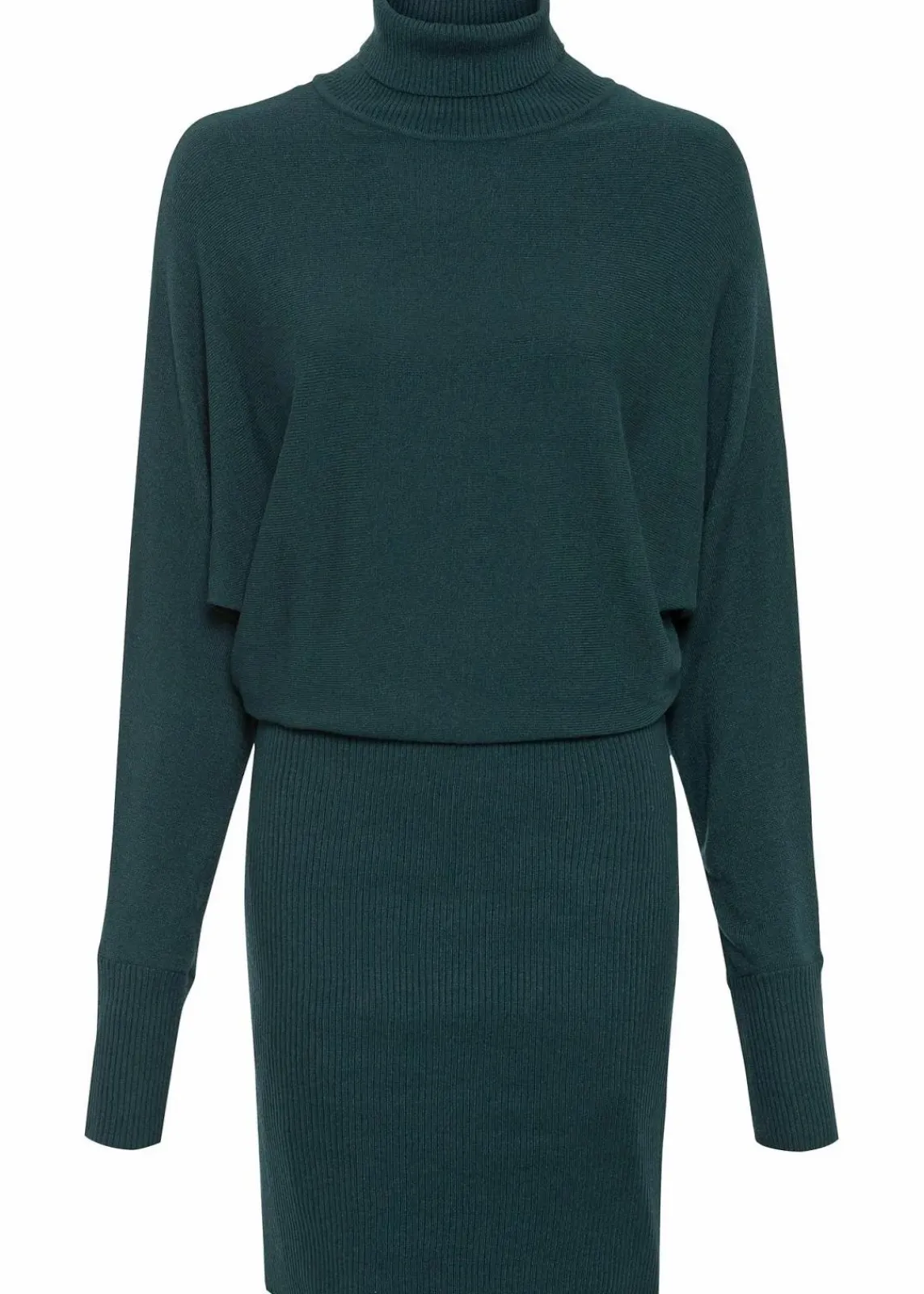 bonprix Bekleidung·Umstandsmode|Strickmode^Strickkleid aus Viskose-Mix petrolgrün