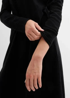bonprix Bekleidung·Umstandsmode|Strickmode^Strickkleid in A-Linie schwarz
