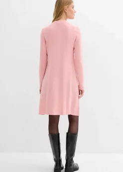 bonprix Bekleidung·Umstandsmode|Strickmode^Strickkleid in A-Linie aschrosa meliert