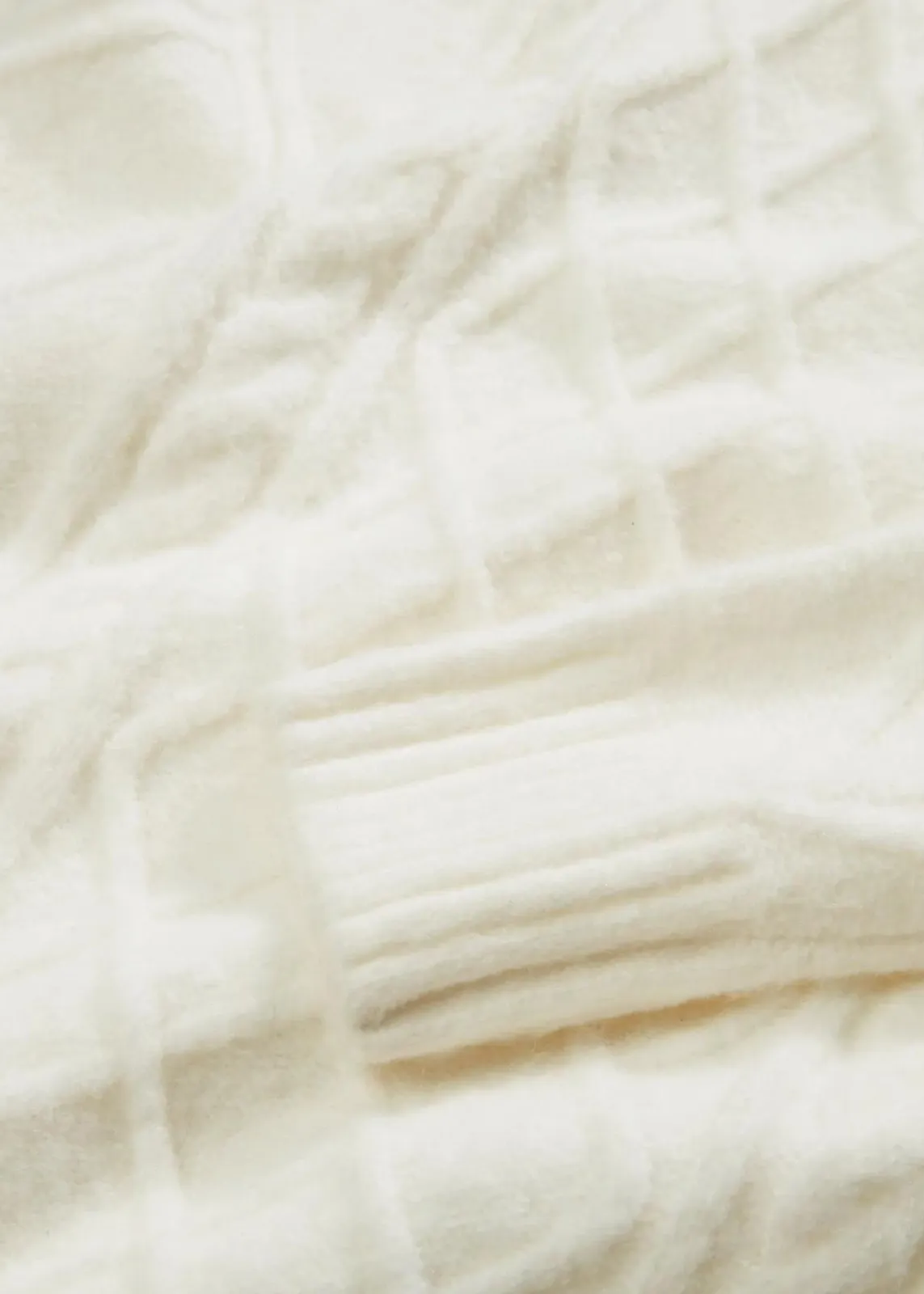 bonprix Bekleidung·Umstandsmode|Bekleidung·Pullover & Strickjacken^Strickkleid mit Zopfmuster wollweiß