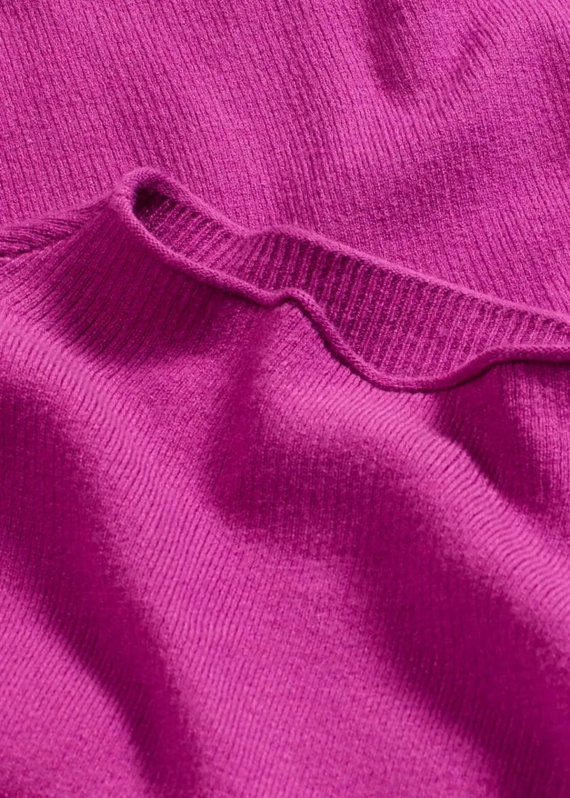 bonprix Bekleidung·Jeans|Pullover & Strickjacken^Strickpullover mit Ballonärmeln dunkelfuchsia