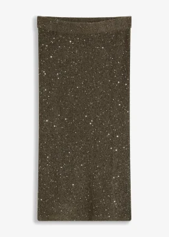 bonprix Röcke|Zweiteiler & Sets^Strickrock braun