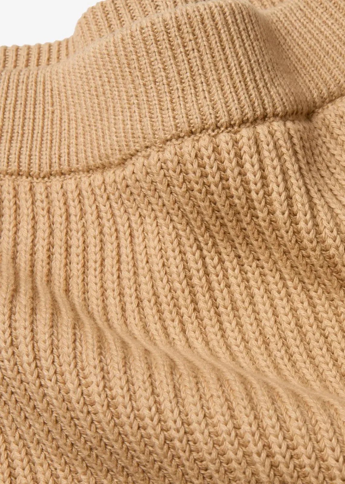 bonprix Bekleidung·Sportbekleidung|Nachhaltigere Materialien^Strickrock aus reiner Baumwolle latte macchiato