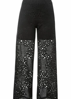 bonprix Hosen^Strick-Schlupfhose schwarz