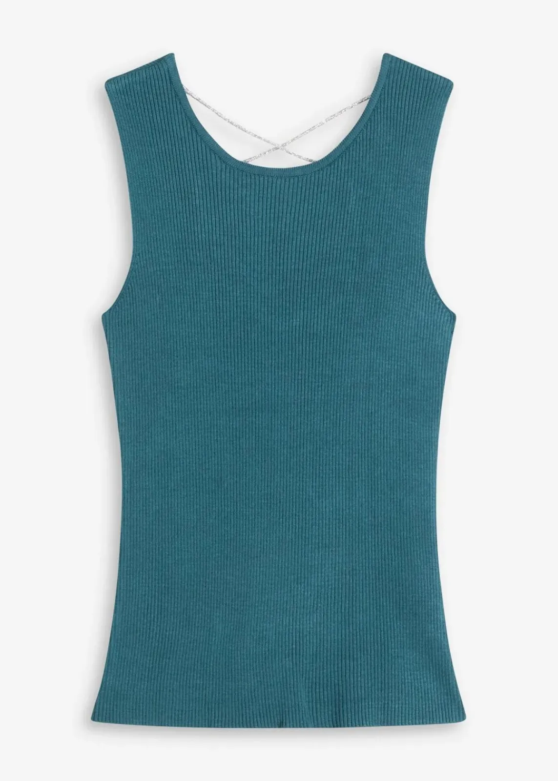bonprix Strickmode|Shirts & Tops^Stricktop mit Glitzerband pfeffergrün