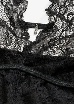 bonprix Wäsche·Erotikwäsche|Erotikwäsche^Stringbody ouvert schwarz