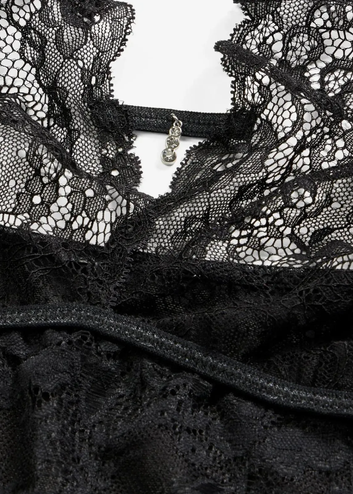 bonprix Wäsche·Erotikwäsche|Erotikwäsche^Stringbody ouvert schwarz