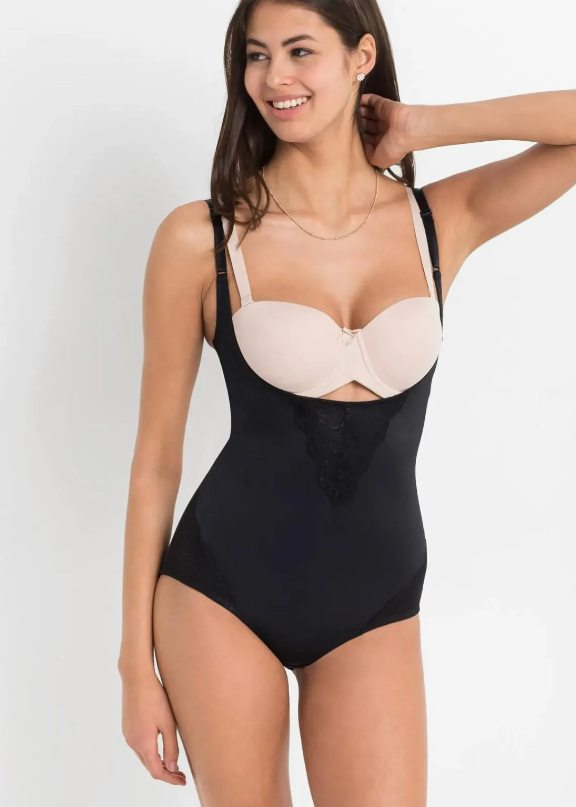 bonprix Wäsche·Bodies|Wäsche·Shapewear^Strong Shape Body schwarz