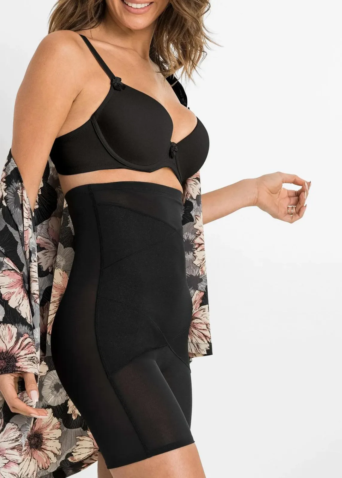bonprix Wäsche·Radler & Oberschenkelschutz|Wäsche·Shapewear^Strong Shape Hose schwarz