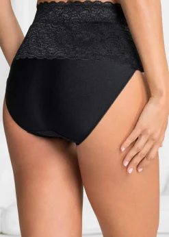 bonprix Wäsche·Shapewear|Wäsche·Höschen^Strong Shape Slip (2er Pack) schwarz