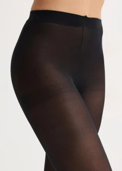 bonprix Wäsche·Socken & Strumpfhosen|Nachhaltigere Materialien^Strumpfhose 50 DEN (2er Pack) schwarz+schwarz