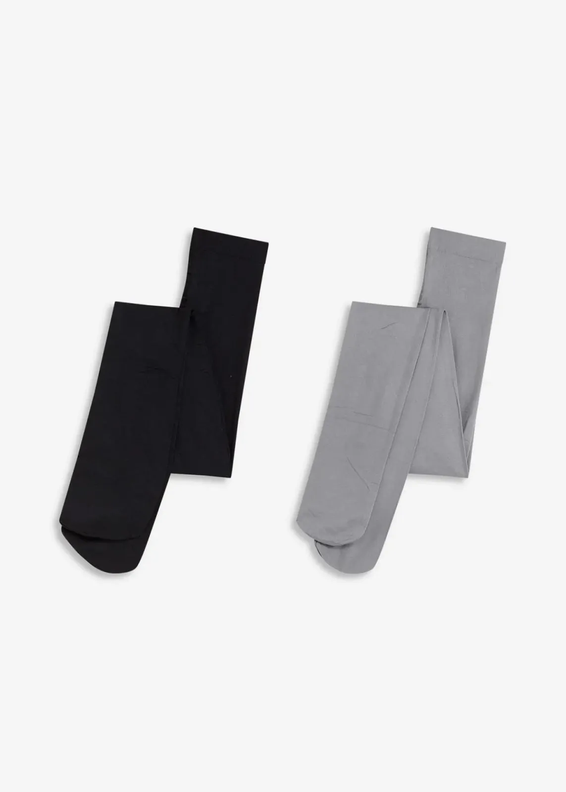 bonprix Wäsche·Socken & Strumpfhosen|Socken & Strumpfhosen^Strumpfhose 80den (2er Pack) schwarz/grau