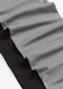bonprix Wäsche·Socken & Strumpfhosen|Socken & Strumpfhosen^Strumpfhose 80den (2er Pack) schwarz/grau