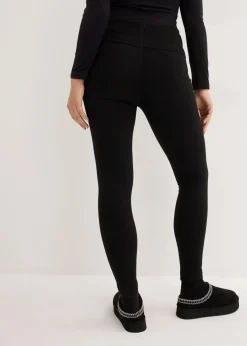 bonprix Bekleidung·Sweat|Bekleidung·Kleider^Super Stretch Thermo-Leggings schwarz