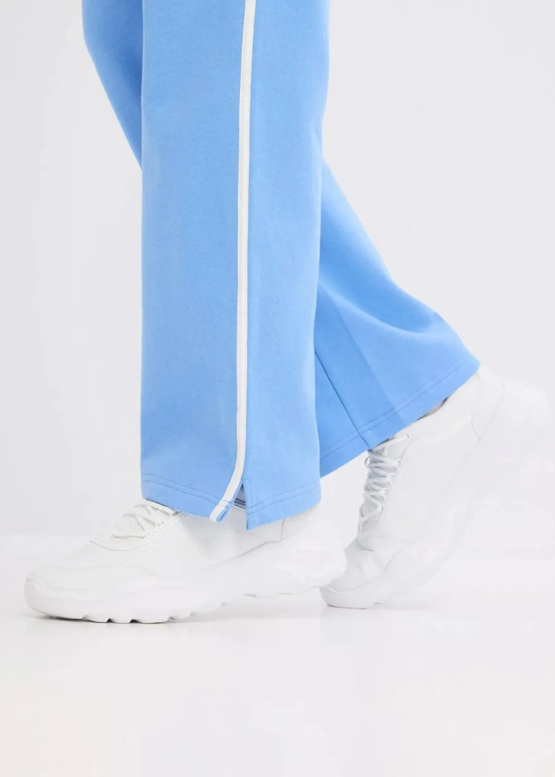 bonprix Bekleidung·Röcke|Bekleidung·Blusen & Tuniken^Sweathose aus reiner schwerer Baumwolle (2er-Pack ) mittelblau/schwarz